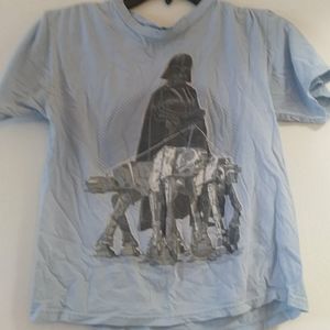 Blue star wars shirt